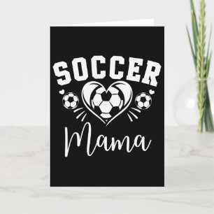 Carte Mama de foot cœur de foot