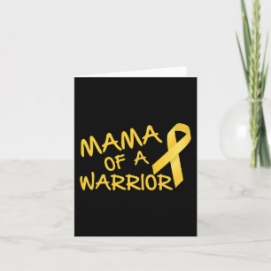 Carte Mama D'Un Guerrier Sensibilisation Au Cancer Chez