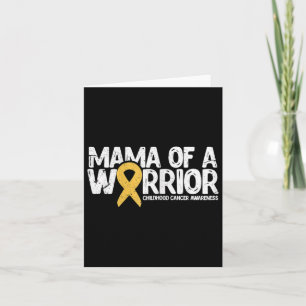 Carte Mama D'Un Guerrier Sensibilisation Au Cancer Chez 