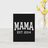 Carte Mama Est 2014 Mom D Mothers Day Ized Premium Tri-b (Fleur jaune)