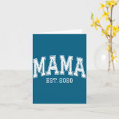 Carte Mama Est 2020 Mom D Mothers Day Ized  (Fleur jaune)