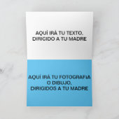 Carte MAMA. Mensajes dentro de las letras. (Intérieur)