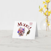 Carte Maman (Fleur jaune)