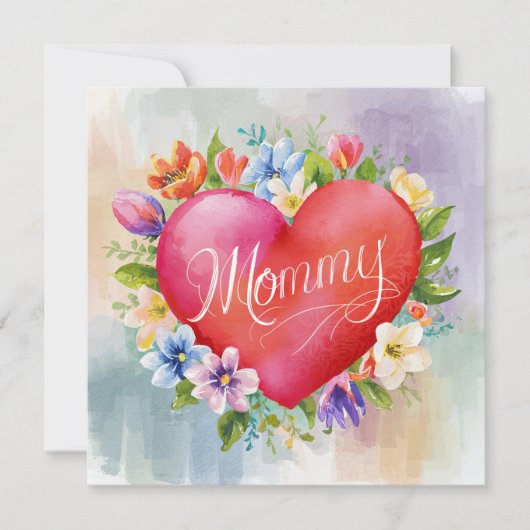 Carte maman (Devant)