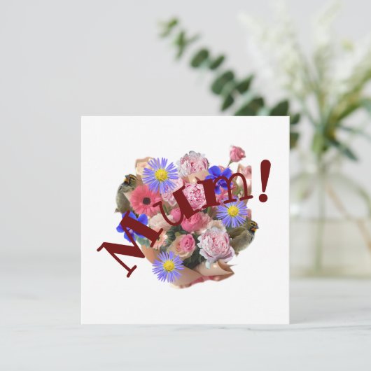 Carte Maman (Debout devant)