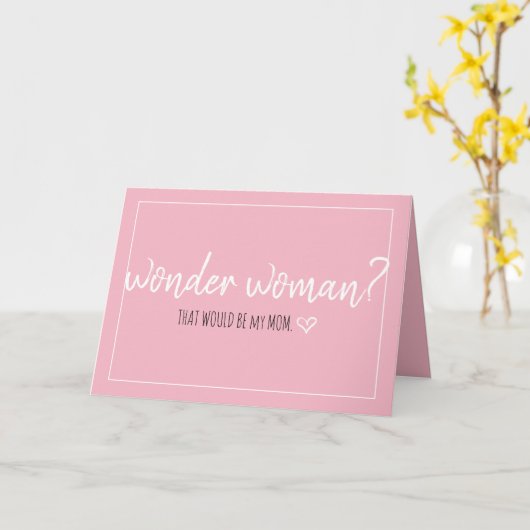 Carte maman (Fleur jaune)