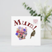 Carte Maman (Debout devant)