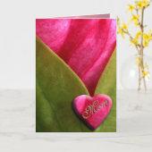 Carte Maman (Fleur jaune)