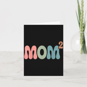 Carte Maman2 maman au carré mère de deux jumeaux maman m