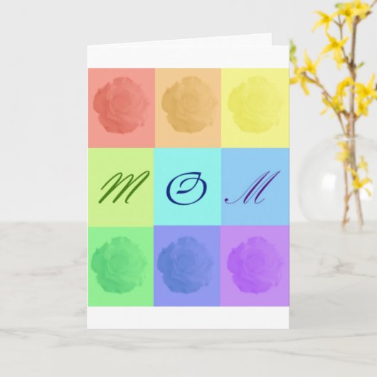 Carte Maman 3 (Fleur jaune)