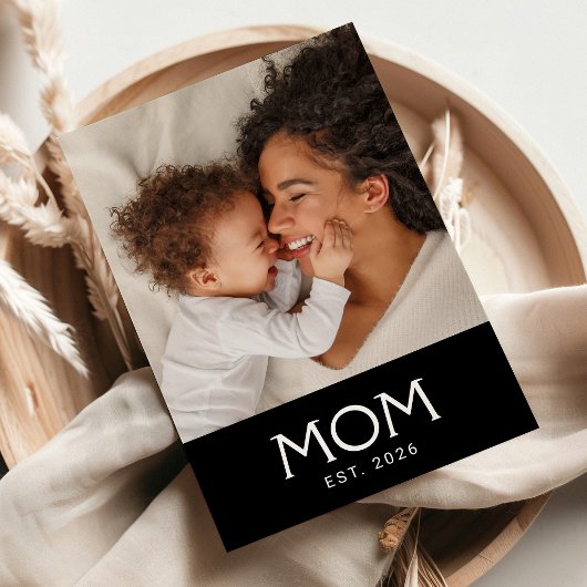 Carte Maman a établi la typographie photo de la fête des