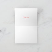 Carte maman aux coeurs (Intérieur)
