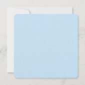 Carte Maman aux fleurs bleues (Dos)