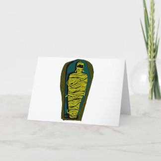 Carte Maman aux yeux rouges à l'intérieur du Sarcophage