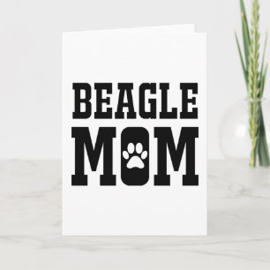 Carte Maman beagle