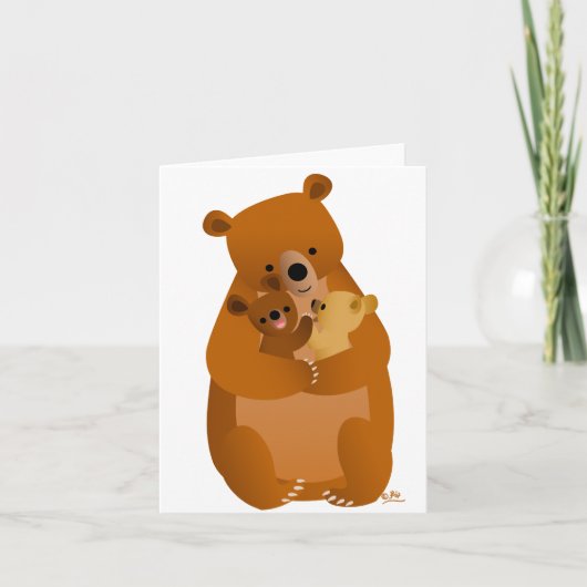 Carte Maman Bear (Devant)