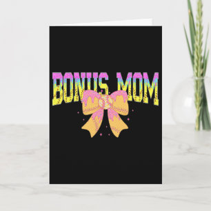 Carte Maman Bonus Softball Crème Glacée Dégoulinante Jou