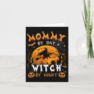 Carte Maman By Day Sorcière By Night Amusant Famille Hal