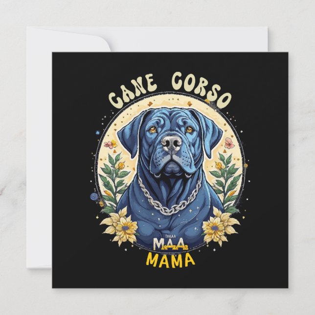 Carte Maman Cane Corso (Devant)