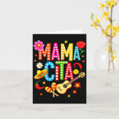 Carte Maman cite cinq mai  (Fleur jaune)