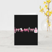 Carte Maman Coquette Bébé Mbu Infirmière Post-partum Rn  (Fleur jaune)