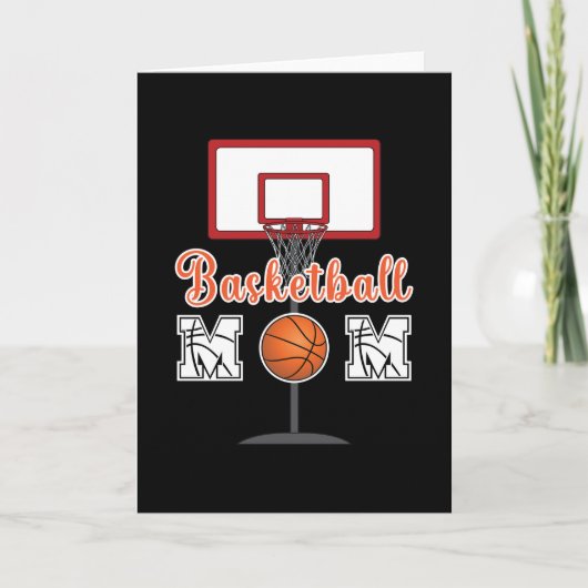 Carte Maman de basketteur (Devant)