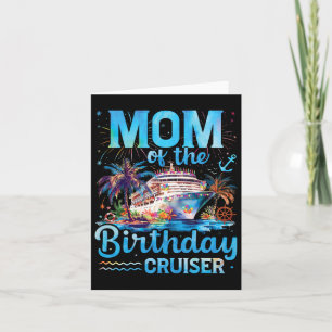 Carte Maman De Birthday Cruiser Funny Cruise Anniversair