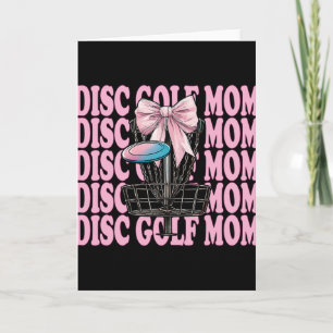 Carte Maman de Disc Golf Mama Fête des Mères Discgolf Co