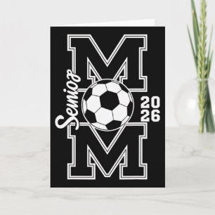 Carte Maman de footballeuse senior Promotion 2026 Femmes