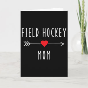 Carte Maman de hockey sur gazon Drôle de cadeau pour les