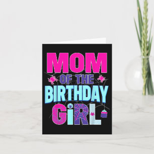 Carte Maman De L'Anniversaire Fille Chemise Correspondan