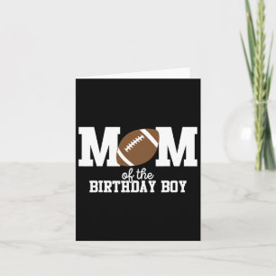 Carte Maman De L'Anniversaire Garçon Football Adulte Pre