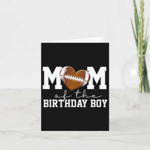 Carte Maman De L'Anniversaire Garçon Football Adulte Pre