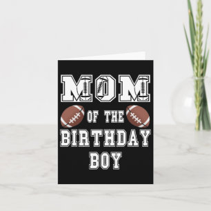 Carte Maman De L'Anniversaire Garçon Football Amoureux F