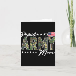 Carte Maman de l'armée Ocp fière pour les mères de solda