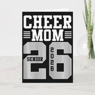 Carte Maman de pom-pom girl Senior 2026 pom-pom girls di