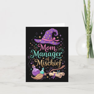 Carte Maman directrice de la misère Fête des mères drôle