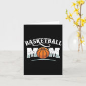 Carte Maman du basket (Fleur jaune)