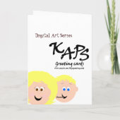 Carte Maman du Fils (Dos)