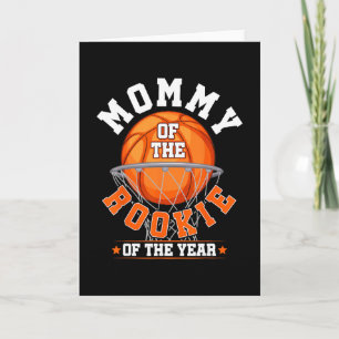 Carte Maman du rookie garçon 1er anniversaire squelette 