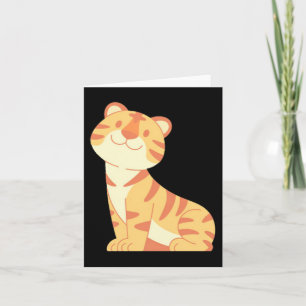 Carte Maman du tigre vintage amoureux du tigre Fête des 