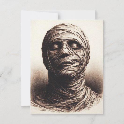 Carte Maman égyptienne antique (Devant)