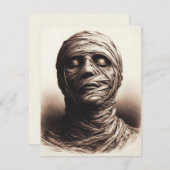 Carte Maman égyptienne antique (Devant / Derrière)