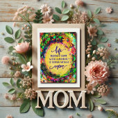 Carte Maman Élégante Simple Citation Drôle Fête des Mère