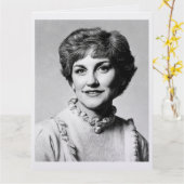 Carte Maman en dessin informatique (Fleur jaune)