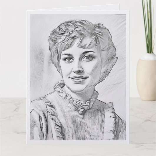 Carte Maman en dessin informatique (Devant)