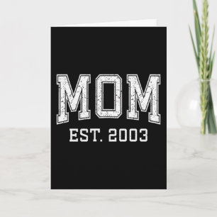 Carte Maman Est 2003 Personnalisé Fête des Mères Personn