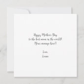 Carte Maman Est Toujours Mon Meilleur Thé | Funny Pun Fê (Dos)