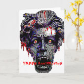 Carte Maman et amis de la série familiale par Valpyra (Fleur jaune)