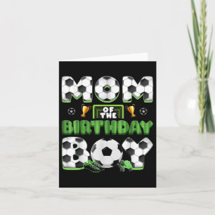 Carte Maman Et Papa Du Groupe De Football Anniversaire F